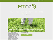 Tablet Screenshot of emnz.com